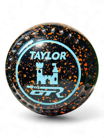 Taylor GTR Black/Orange Castle Size 4 Half Pipe 35 Stamp