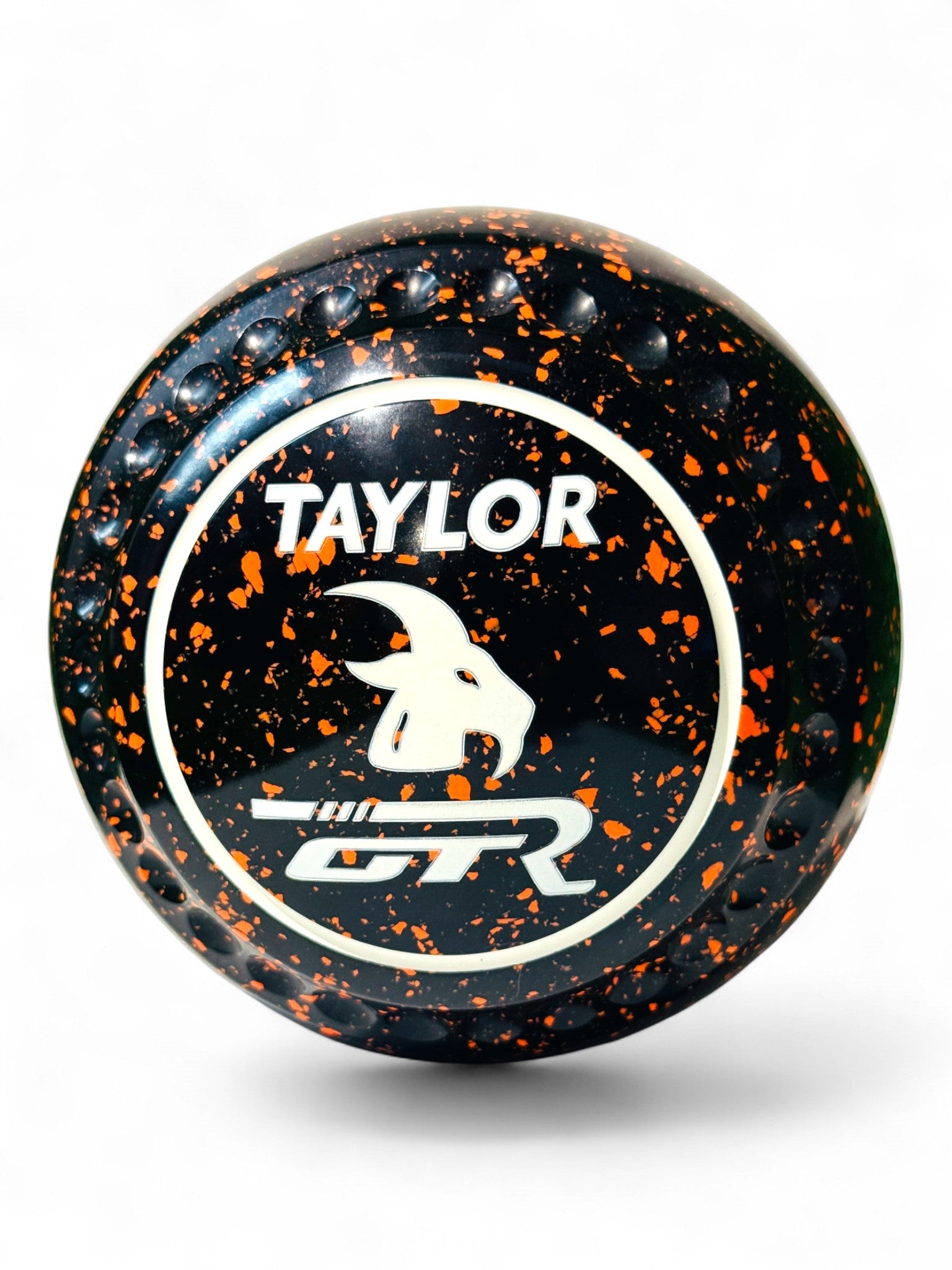 Taylor GTR Black/Orange Goat Size 4 Half Pipe 35 Stamp
