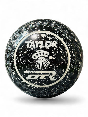 Taylor GTR Black/White UFO Size 4 Half Pipe 35 Stamp