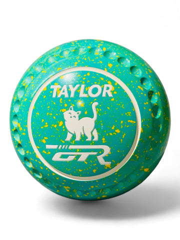 Taylor GTR Mint/Yellow Cat Size 4 Half Pipe 35 Stamp