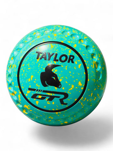 Taylor GTR Mint/Yellow Bull Size 4 Half Pipe 35 Stamp