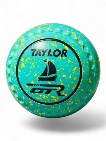 Taylor GTR Mint/Yellow Boat Size 4 Half Pipe 35 Stamp
