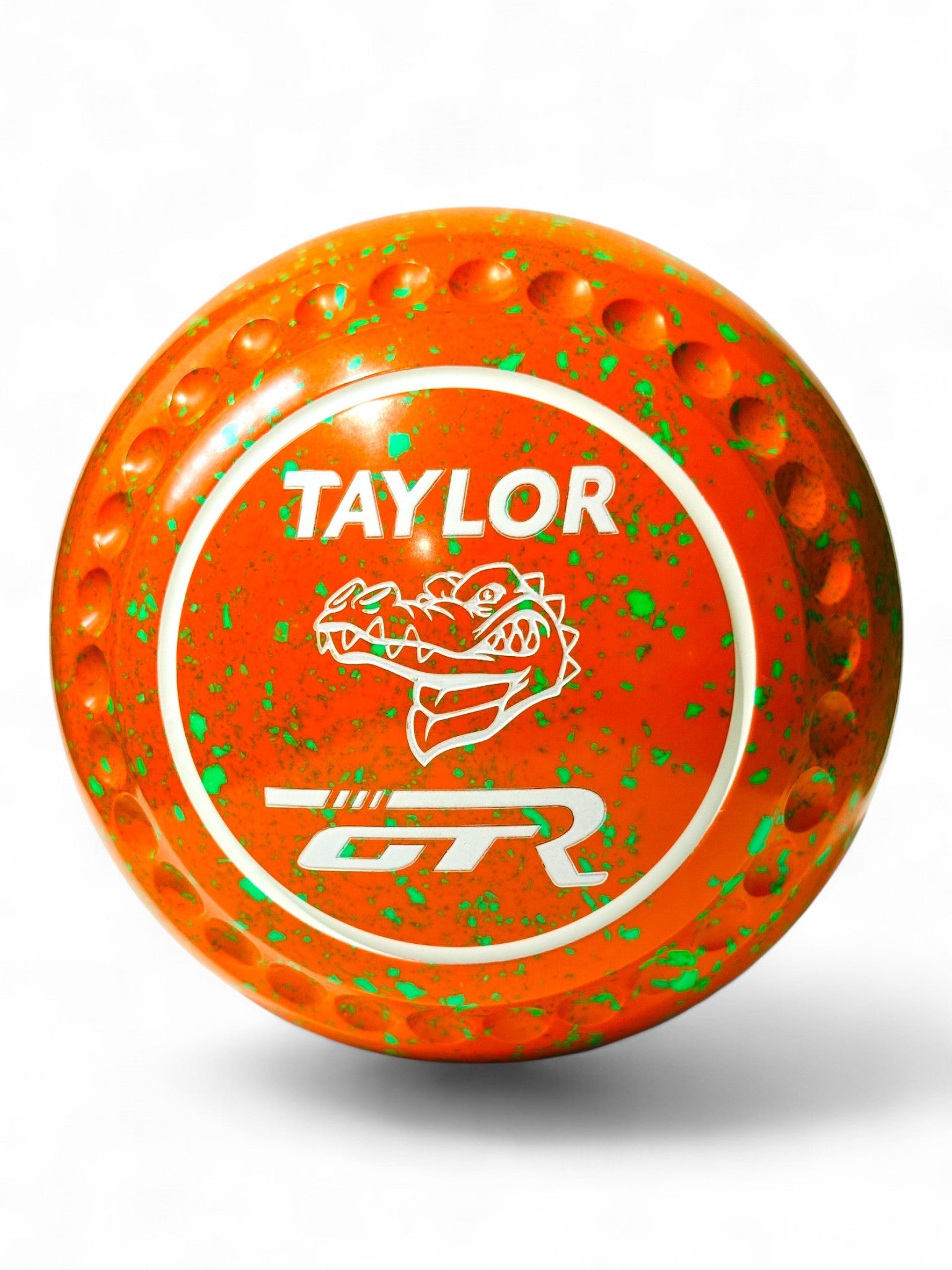 Taylor GTR Amber Crocodile Size 4 Half Pipe 35 Stamp