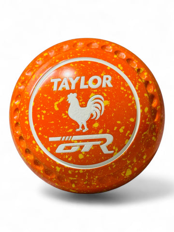 Taylor GTR Orange Yellow Rooster Size 4 Half Pipe 35 Stamp