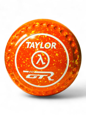 Taylor GTR Orange/Yellow (Amber) Lambda Size 4 Half Pipe 35 Stamp