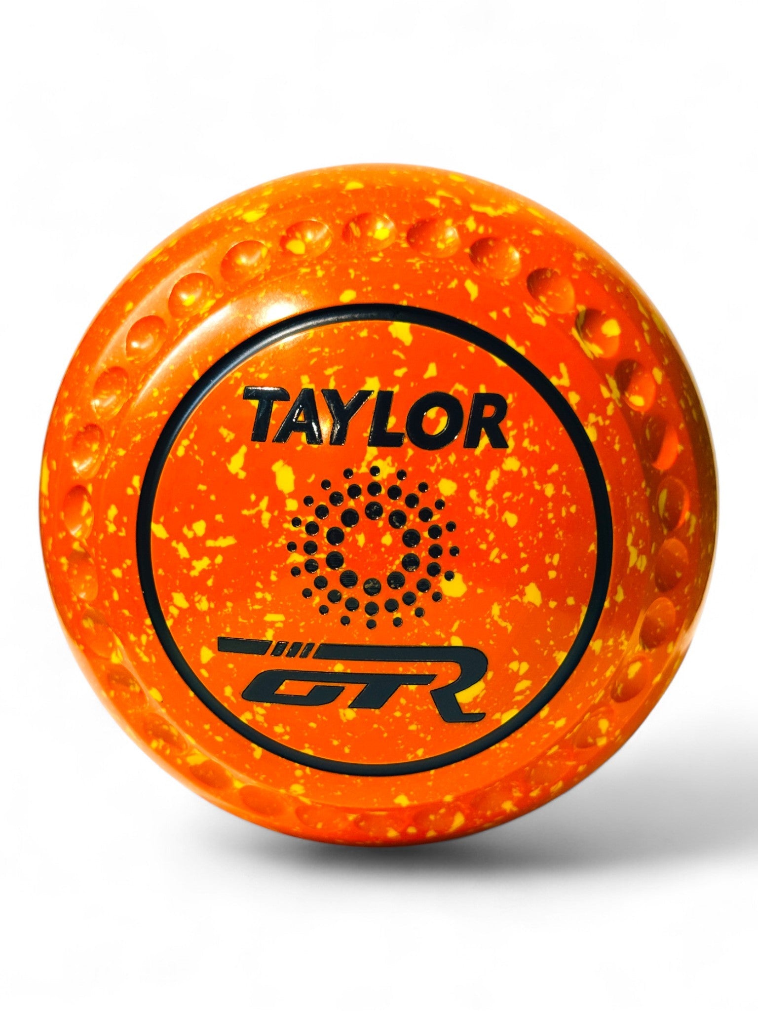 Taylor GTR Orange/Yellow (Amber) GTR Size 4 Half Pipe 35 Stamp