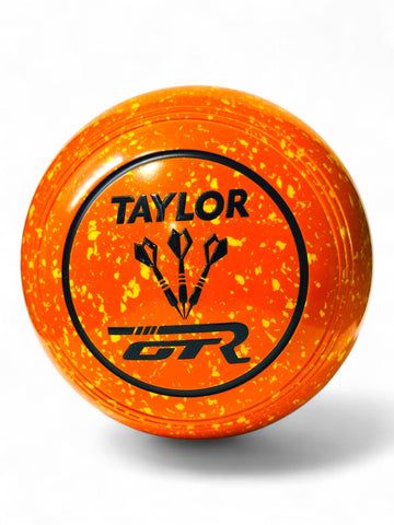 Taylor GTR Orange/Yellow (Amber) Darts Size 4 Plain 35 Stamp