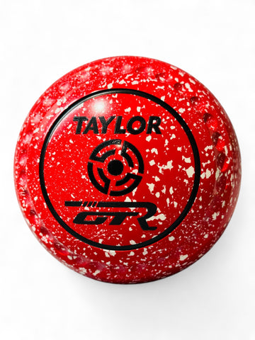 Taylor GTR Red White Geometric Shape Size 4 Half Pipe 35 Stamp
