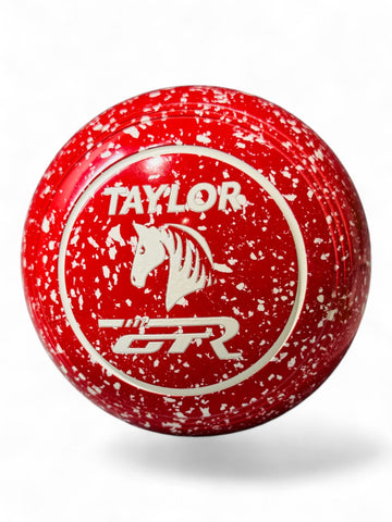 Taylor GTR Red White Horse Size 4 Plain 35 Stamp