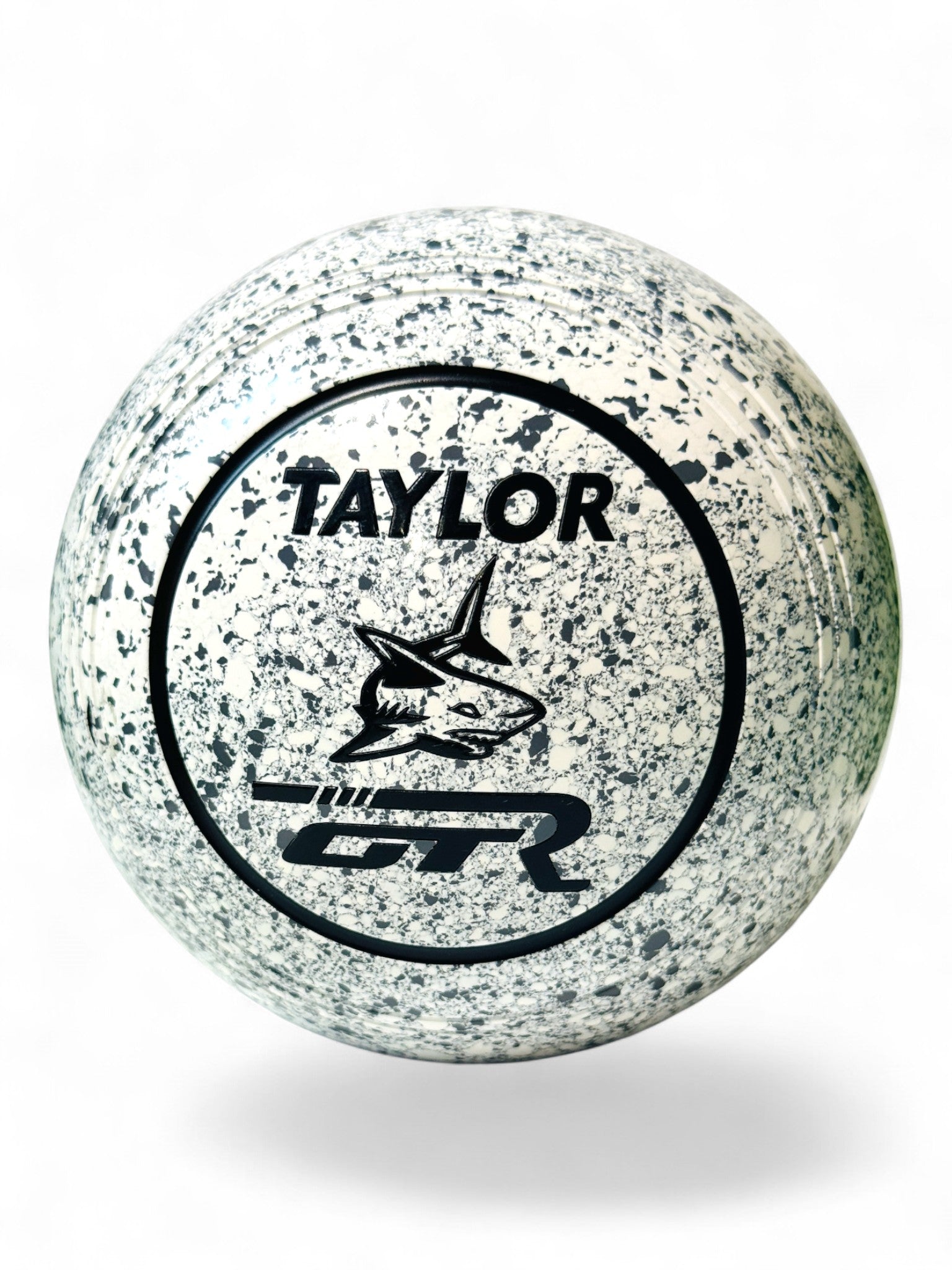 Taylor GTR White/Grey (White Steel) Shark Size 4 Plain 35 Stamp