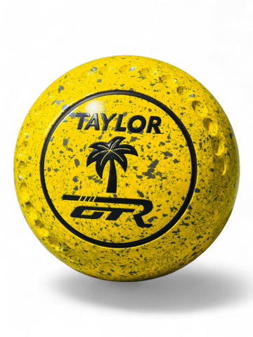 Taylor GTR Yellow/Grey Palm Size 4 Half Pipe 35 Stamp