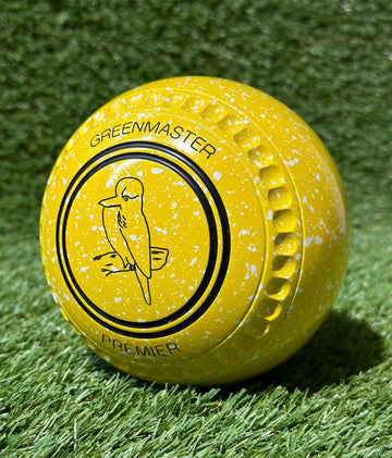 Greenmaster Premier Yellow/White (Lemon Sherbert) Bird Size 4 Premier 33 Stamp