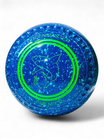 Greenmaster Premier Blue/Mint Shark Size 4 Premier 35 Stamp