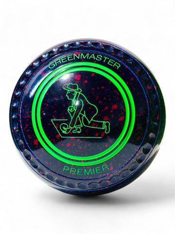 Greenmaster Premier Dark Blue/Magenta Bowler Size 4 Premier 35 Stamp