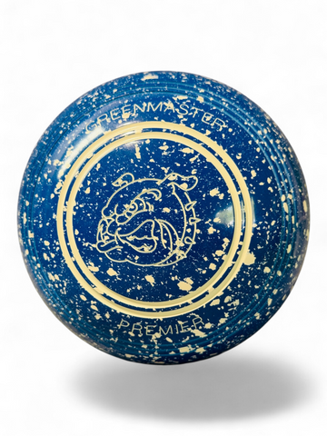 Greenmaster Premier Blue/White Angry Dog Size 4 Plain 35 Stamp