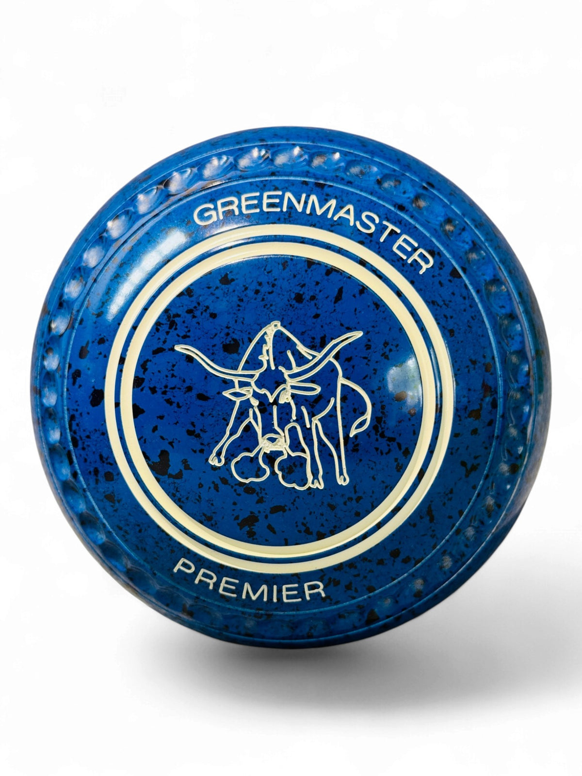 Greenmaster Premier Marine Blue Angry Bull Size 4 Grip 35 Stamp