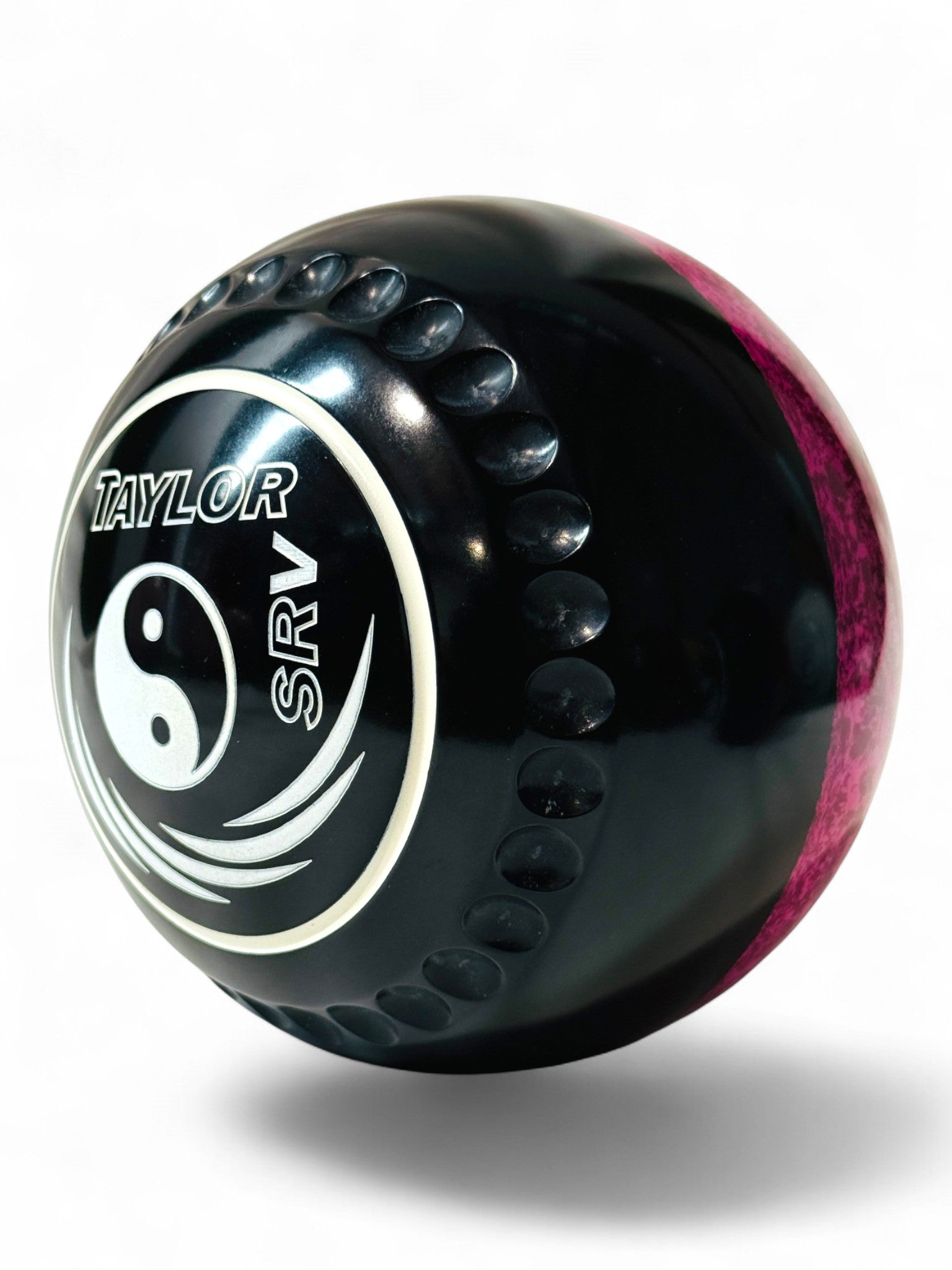 Taylor SRV Black/Pink Ying-Yang Size 4 Half Pipe 34 Stamp
