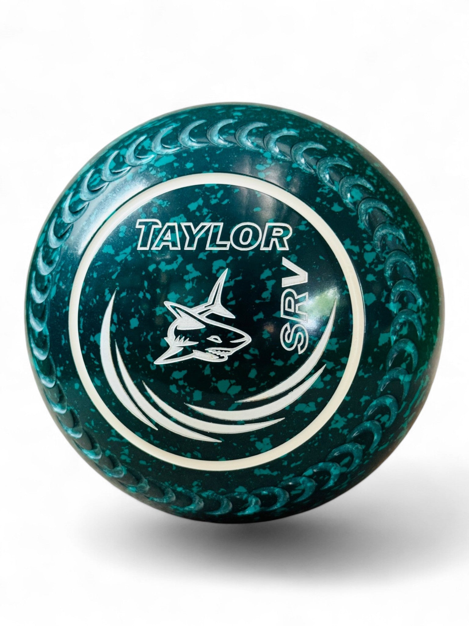 Taylor SRV Dark Green/Green Shark Size 4 Crescent 35 Stamp