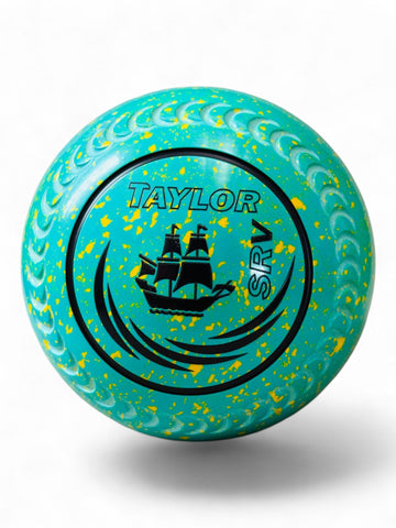 Taylor SRV Mint/Yellow Ship Size 4 Crescent 35 Stamp