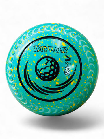 Taylor SRV Mint/Yellow Golf Ball Size 4 Crescent 35 Stamp