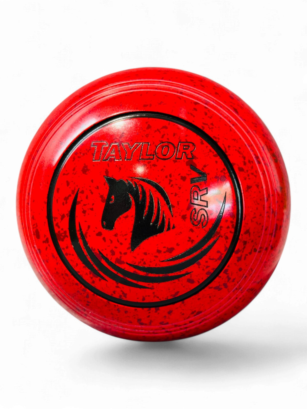 Taylor SRV Cherry Red Horse Size 4 Plain 35 Stamp