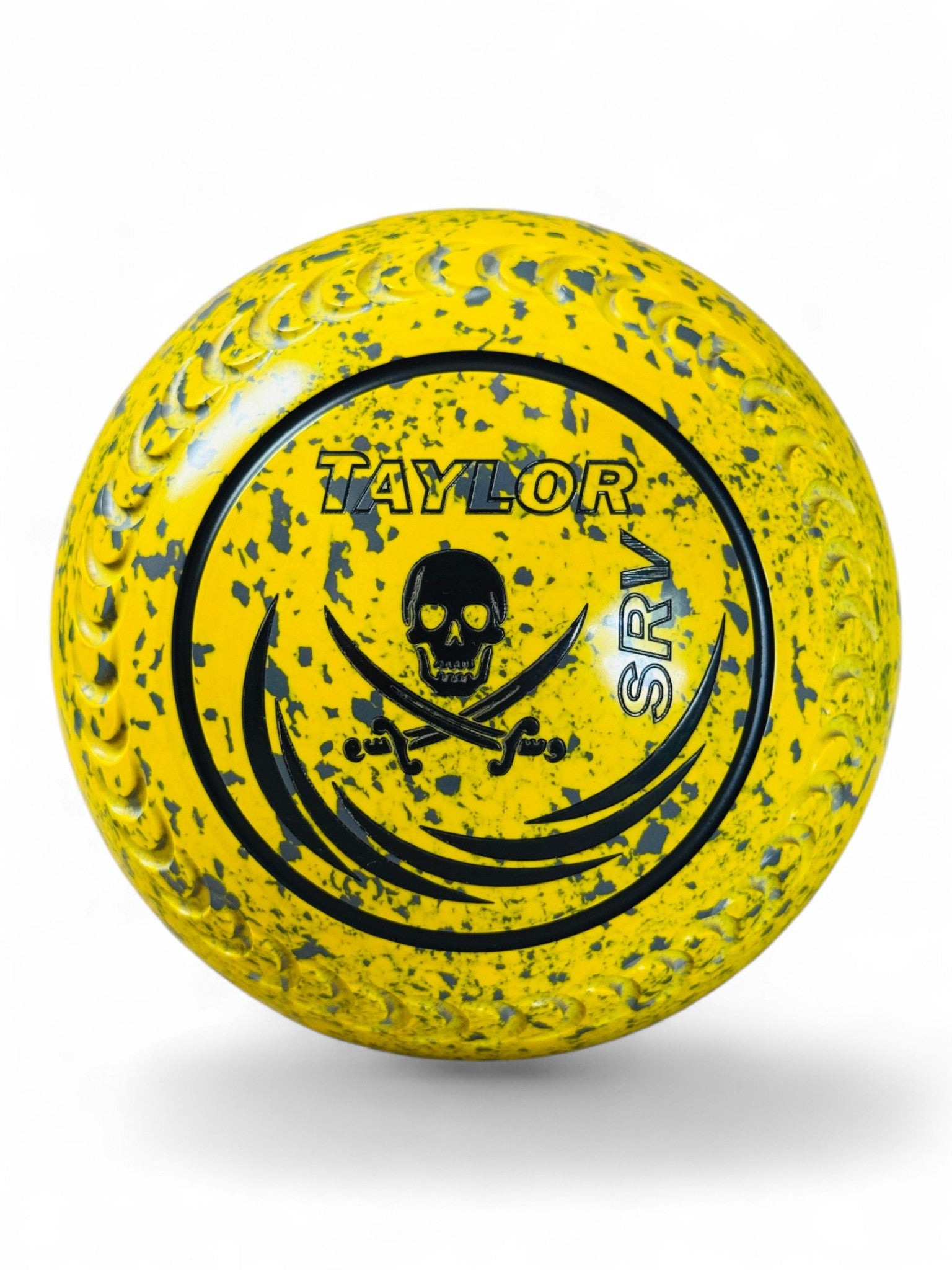 Taylor SRV Yellow/Grey Skull Size 4 Crescent 35 Stamp