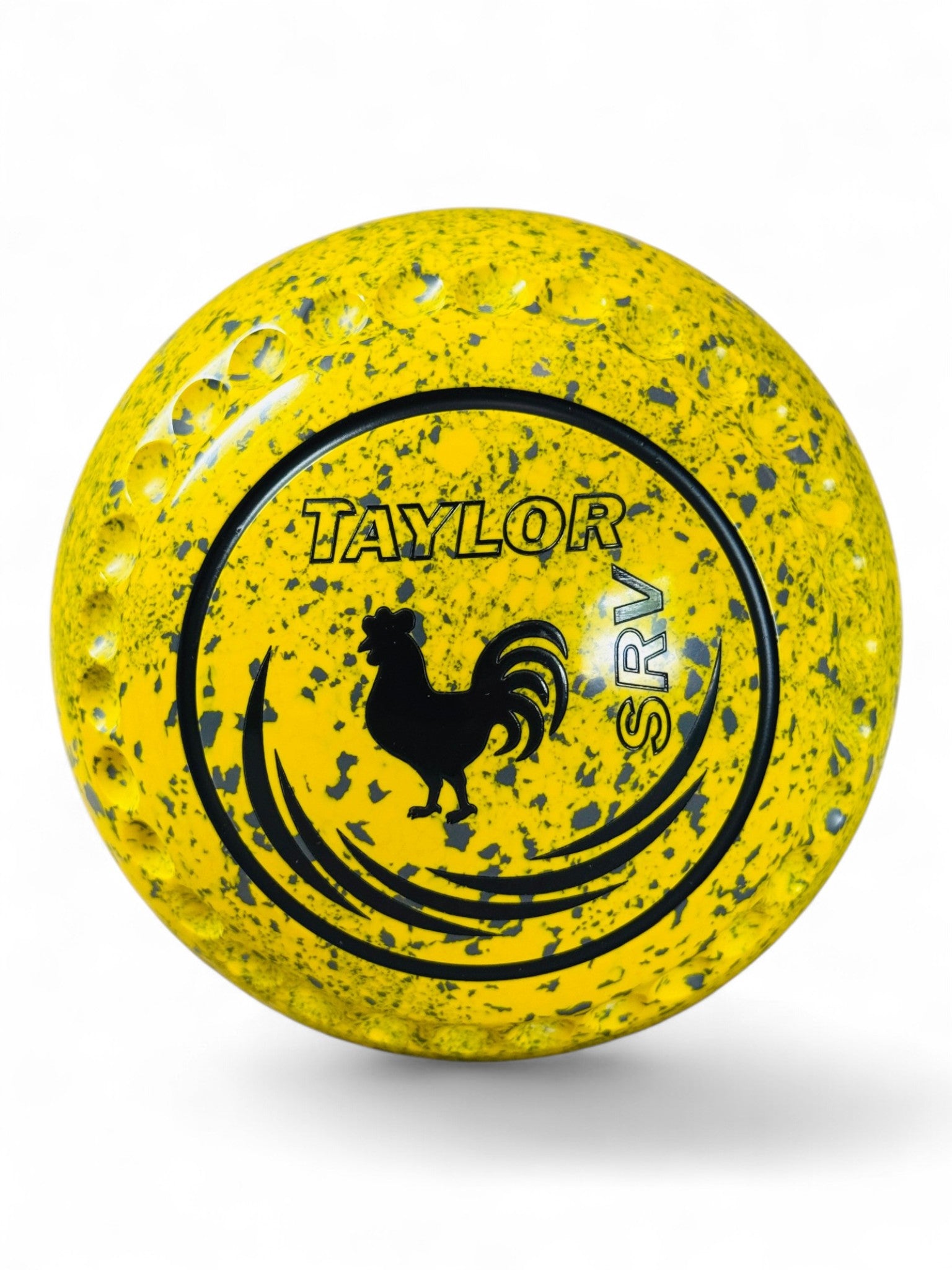 Taylor SRV Yellow/Grey Rooster Size 4 Half Pipe 35 Stamp
