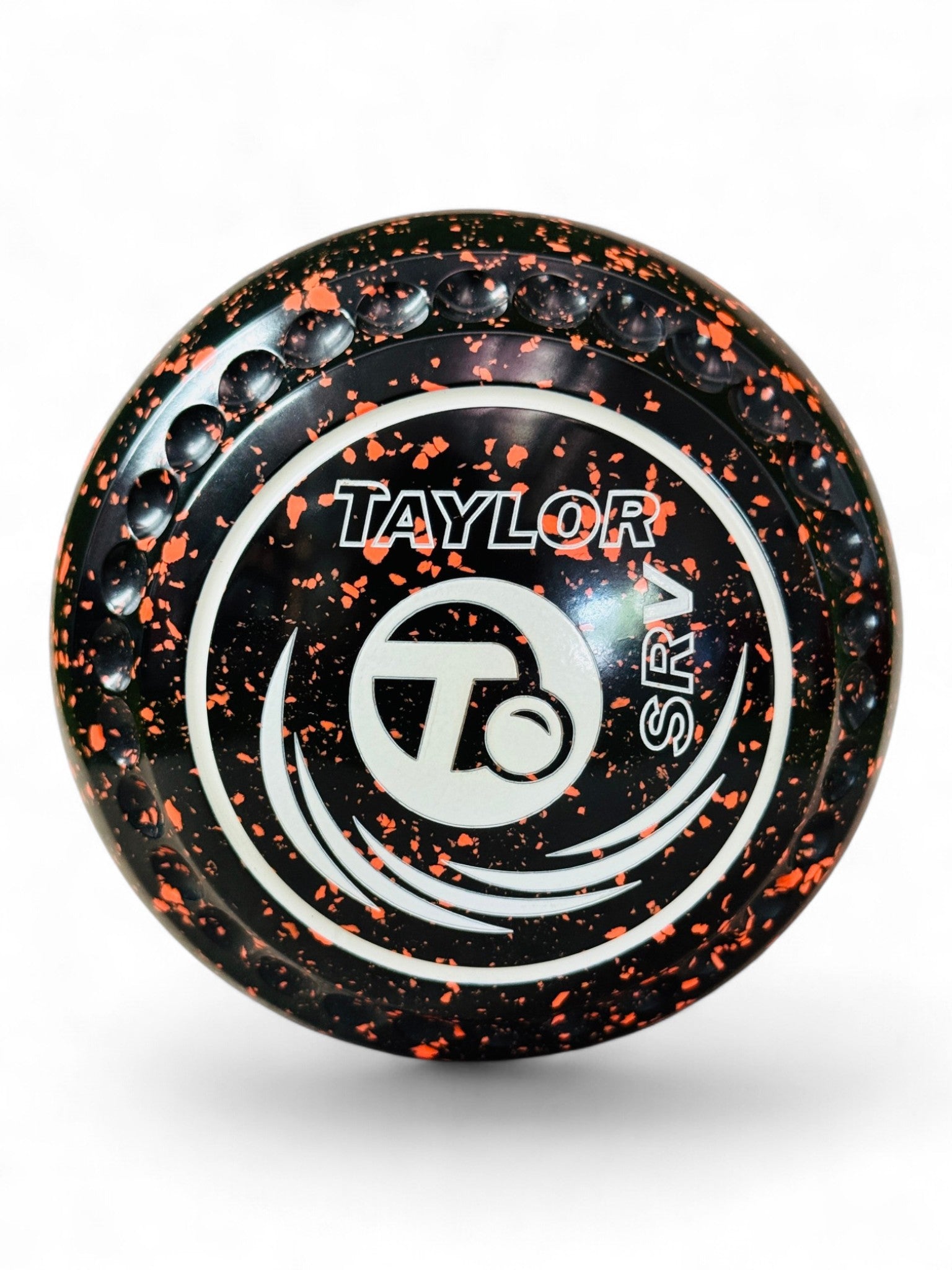 Taylor SRV Black/Orange Taylor Logo Size 4 Half Pipe 35 Stamp