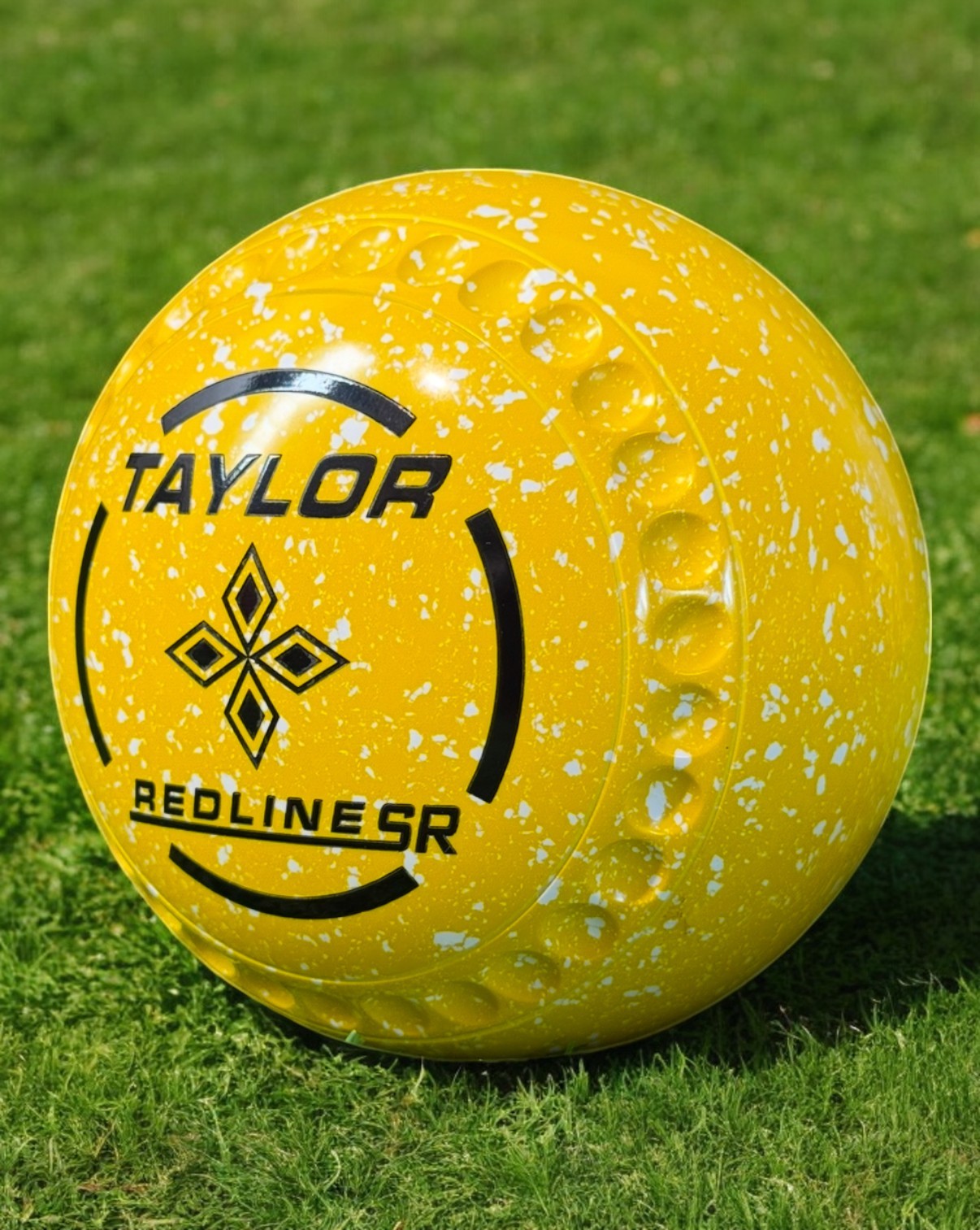 Taylor Redline SR Yellow/White (Lemon Sherbert) Diamond Size 4 Half Pipe 33 Stamp