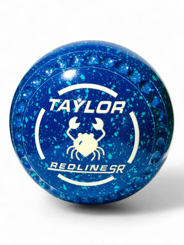 Taylor Redline SR Blue/Mint Crab Size 4 Half Pipe 34 Stamp