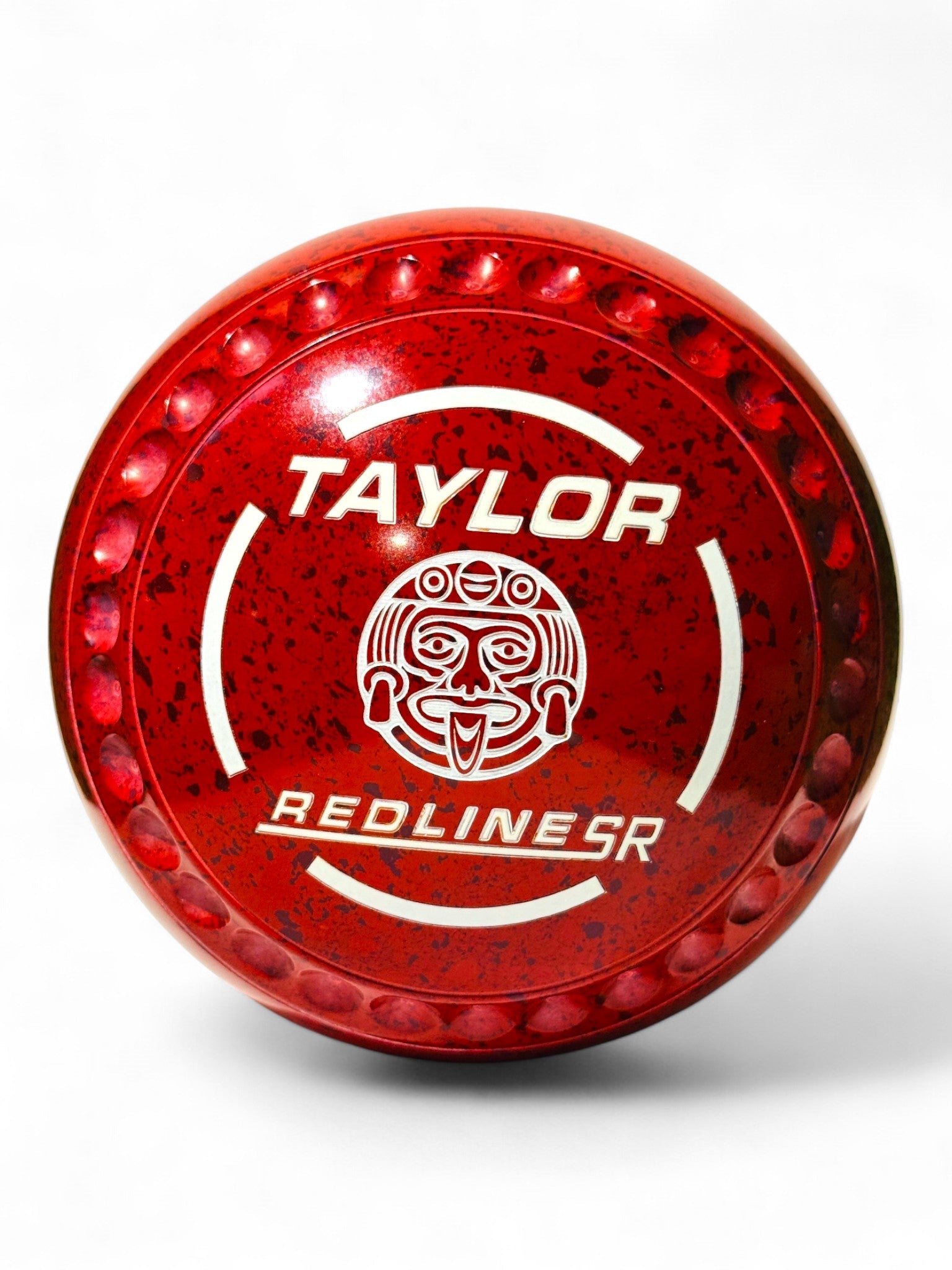 Taylor Redline SR Cherry Red Face Size 4 Half Pipe 34 Stamp