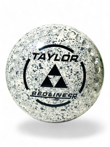 Taylor Redline SR White/Grey (White Steel) Geometric shape Size 4 Half Pipe 34 Stamp