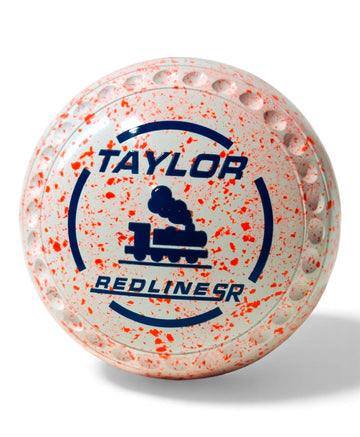Taylor Redline SR White/Orange Train Size 4 Half Pipe 34 Stamp