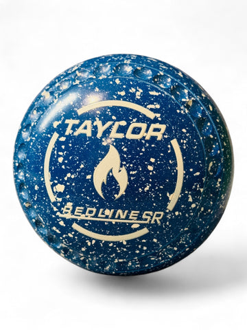 Taylor Redline SR Light Blue/White Flame Size 4 Half Pipe 35 Stamp