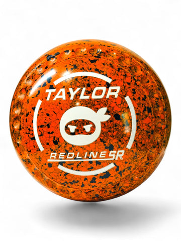 Taylor Redline SR Orange/Black Apple Size 4 Half Pipe 35 Stamp
