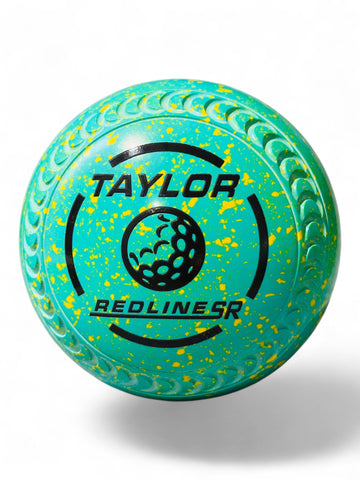 Taylor Redline SR Mint/Yellow Golf Ball Size 4 Crescent 35 Stamp