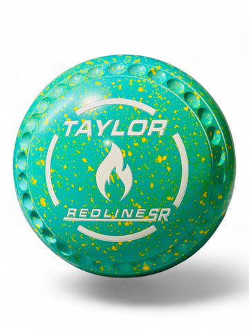 Taylor Redline SR Mint/Yellow Flame Size 4 Half Pipe 35 Stamp