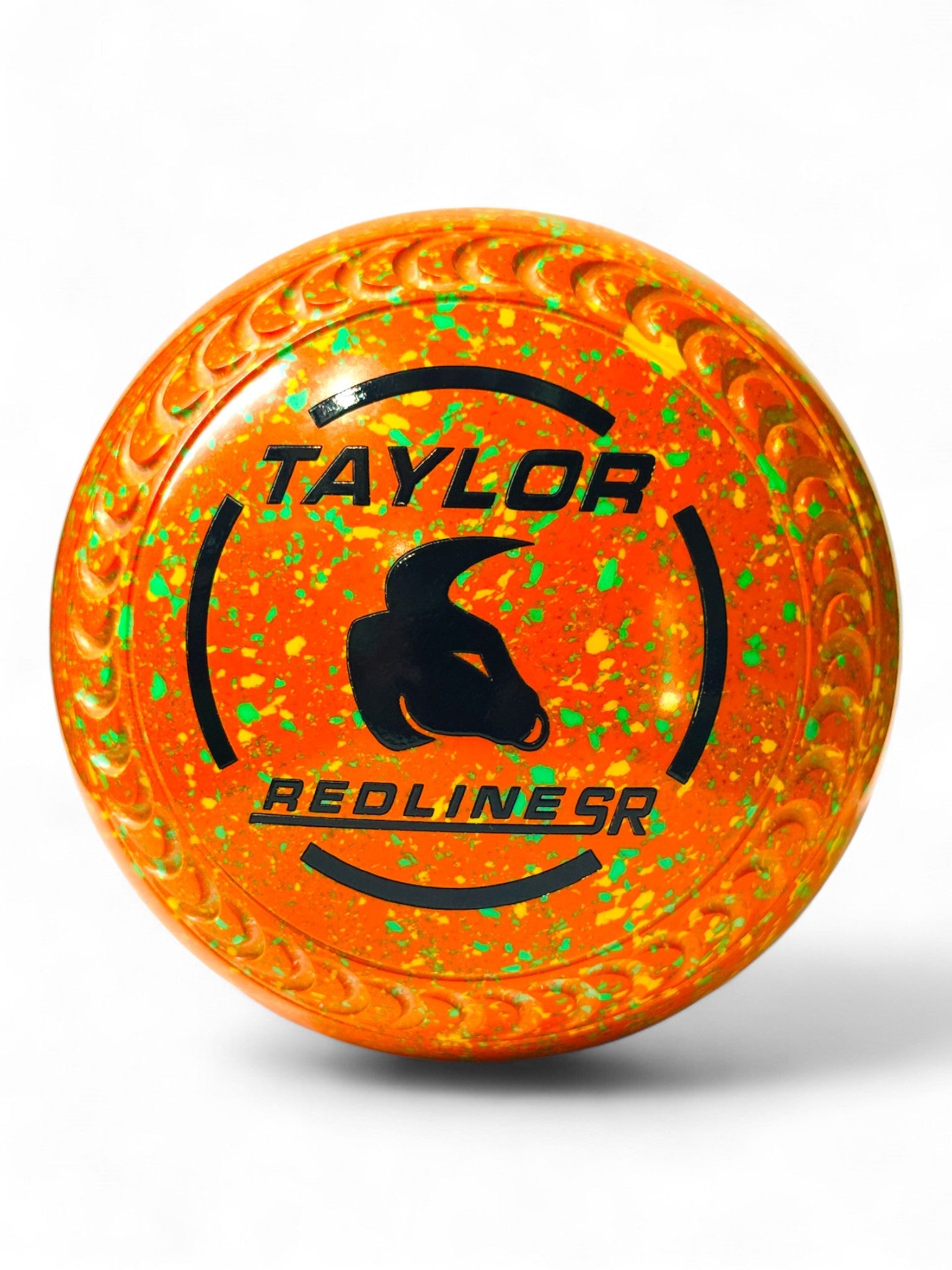 Taylor Redline SR Orange/Black Bull Size 4 Crescent 35 Stamp