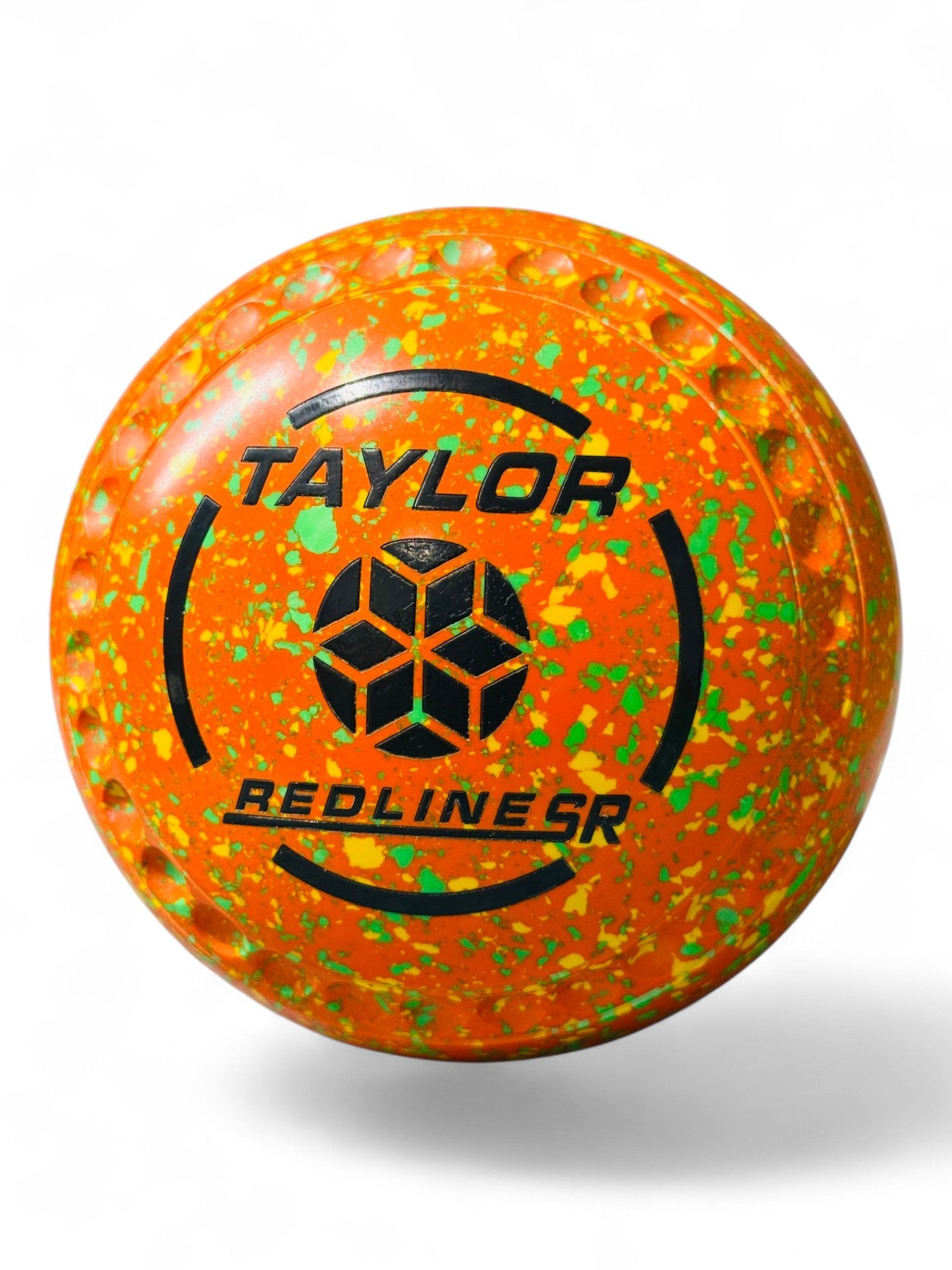 Taylor Redline SR Orange/Yellow/Lime Geometric Size 4 Half Pipe 35 Stamp