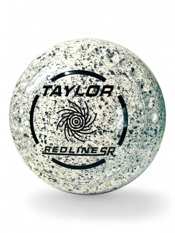 Taylor Redline SR White/Grey (White Steel) Fire Size 4 Half Pipe 35 Stamp