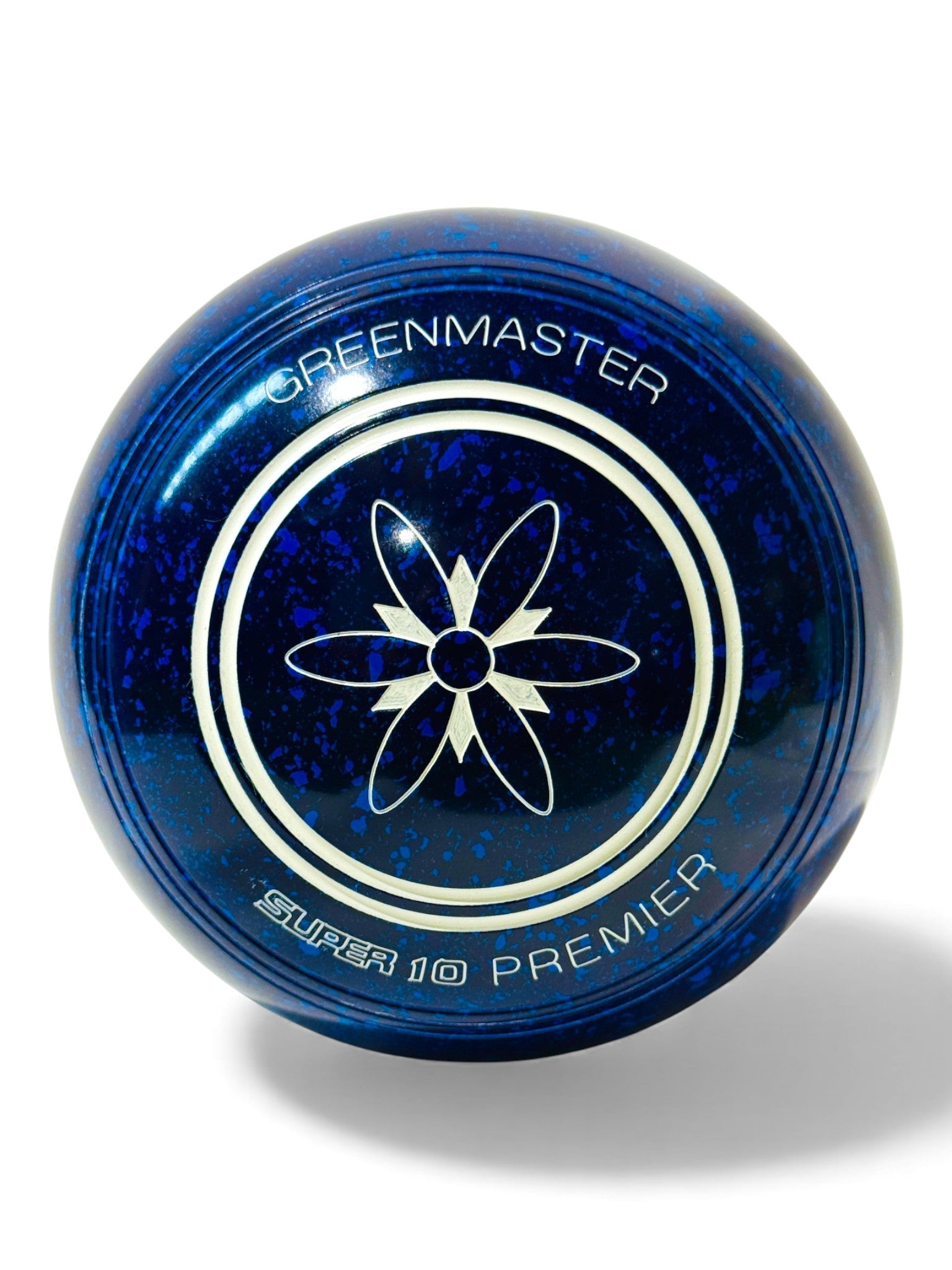 Greenmaster Super 10 Premier Dark Blue/Blue Flower Size 4 Plain 34 Stamp