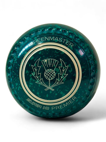 Greenmaster Super 10 Premier Dark Green/Green Thistle Size 4 Premier 34 Stamp