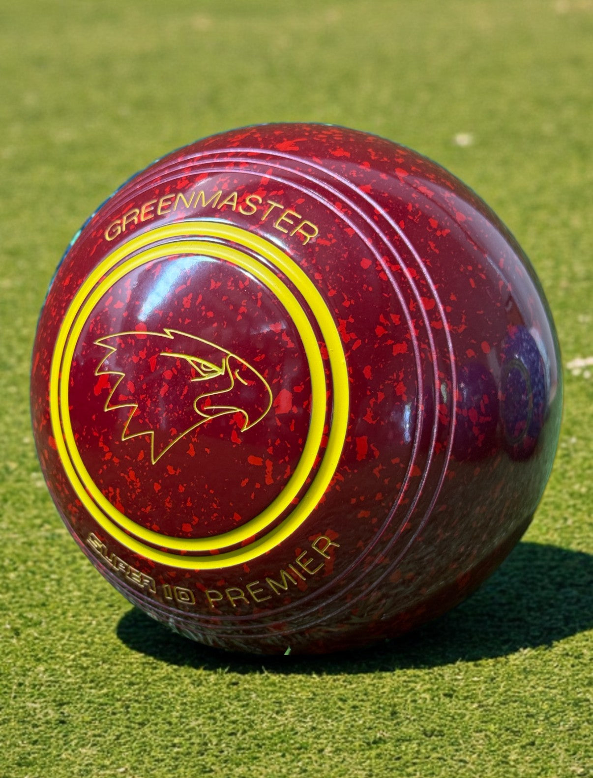 Greenmaster Super 10 Premier Maroon/Red Eagle Size 4 Plain 34 Stamp