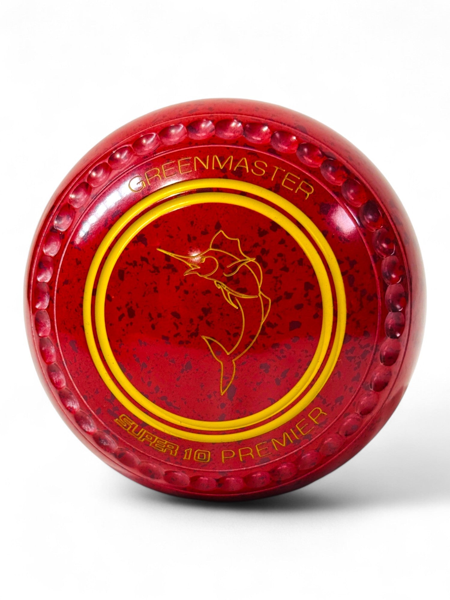 Greenmaster Super 10 Premier Cherry Red Fish Size 4 Premier 34 Stamp