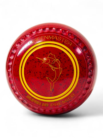 Greenmaster Super 10 Premier Cherry Red Fish Size 4 Premier 34 Stamp