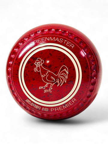 Greenmaster Super 10 Premier Cherry Red Chicken Size 4 Premier 34 Stamp