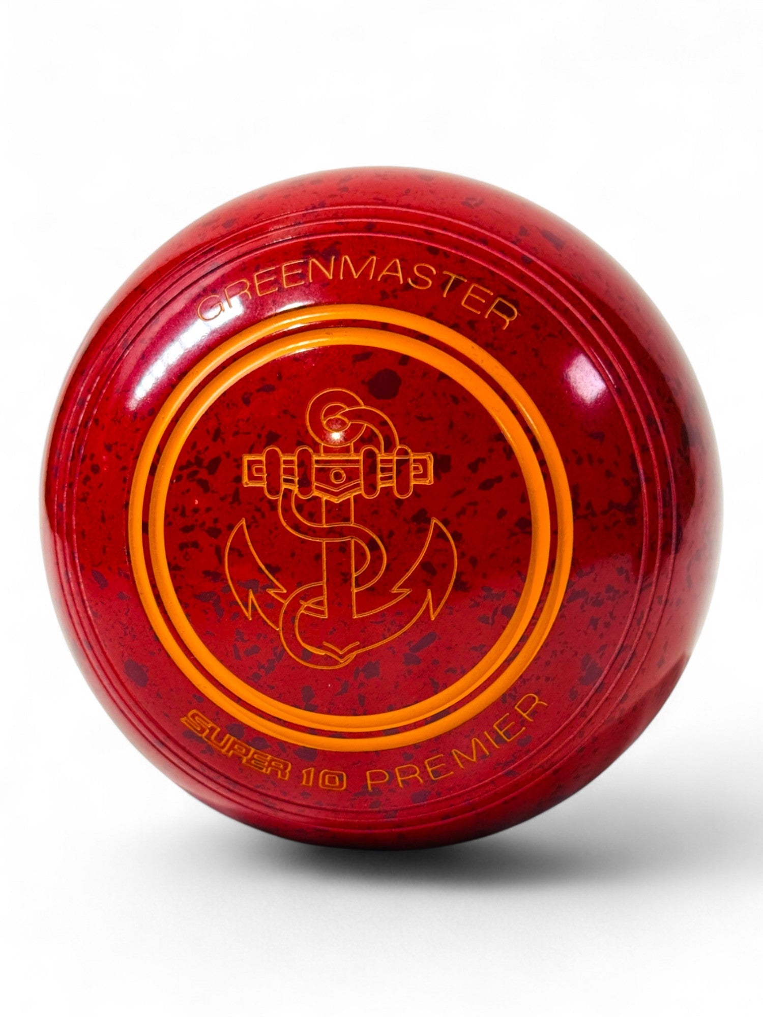 Greenmaster Super 10 Premier Cherry Red Anchor Size 4 Plain 34 Stamp