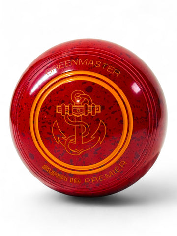 Greenmaster Super 10 Premier Cherry Red Anchor Size 4 Plain 34 Stamp