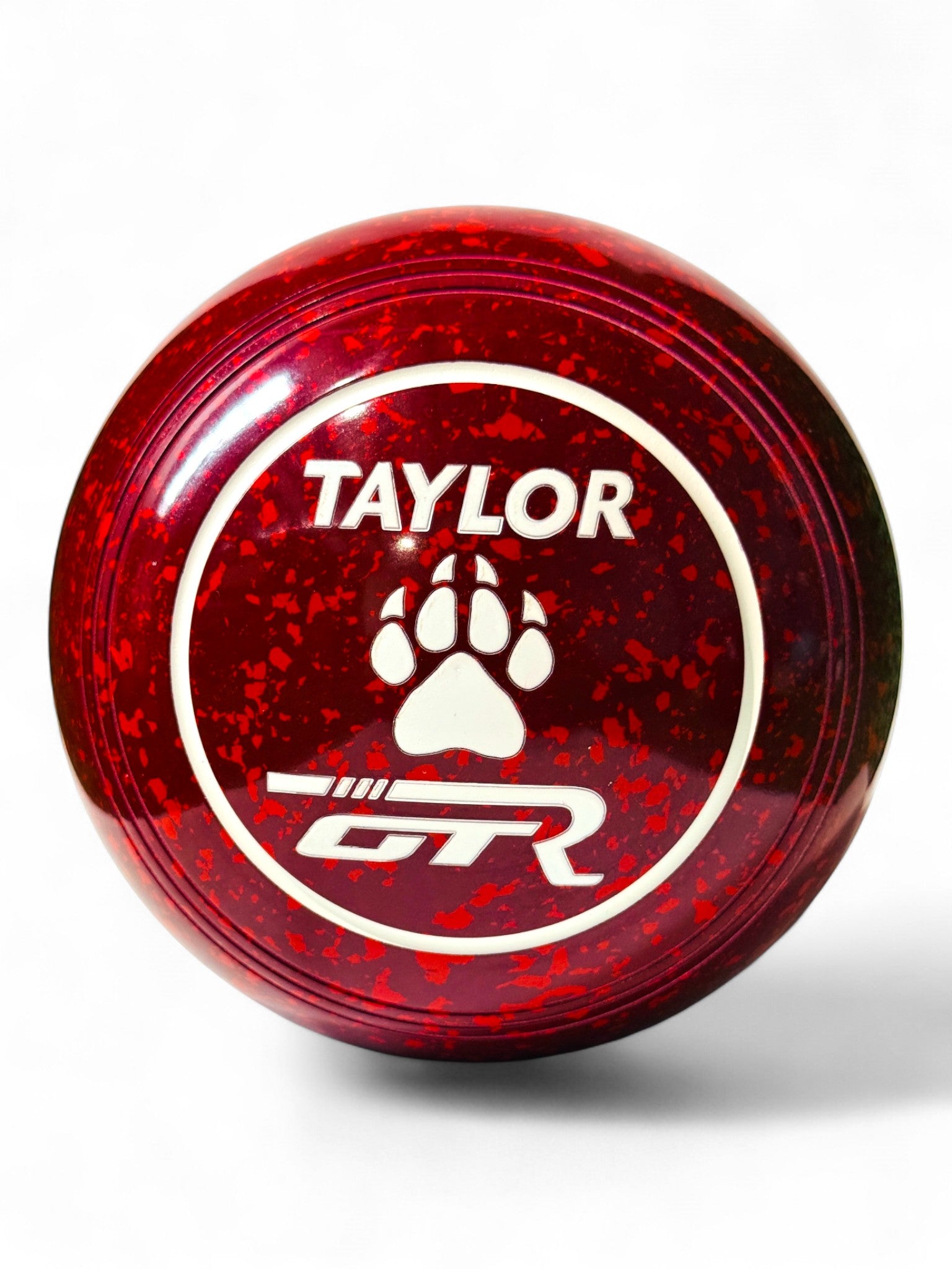 Taylor GTR Maroon/Red Paw Print Size 5 Plain 35 Stamp