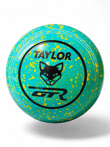 Taylor GTR Mint/Yellow Fox Size 5 Plain 35 Stamp